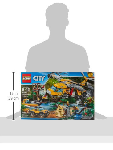 Amazon.co.jp: LEGO City Jungle Air Drop Helicopter (60162) : おもちゃ